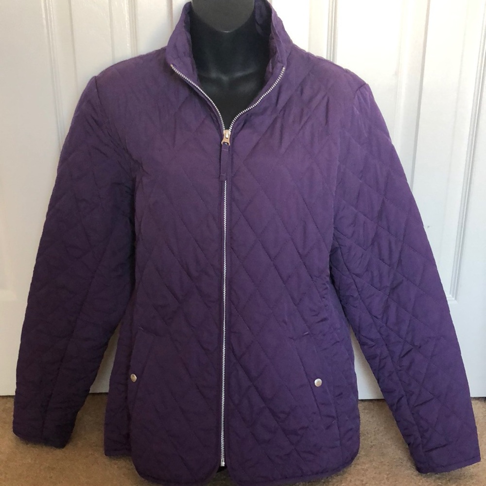 Land’s End quilted spring jacket